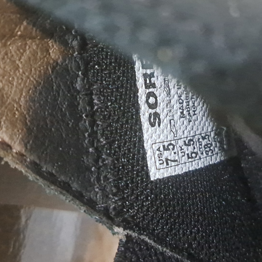 NWT Sorel Out N About Slip On Wedge, Size 7.5 - Picture 8 of 9